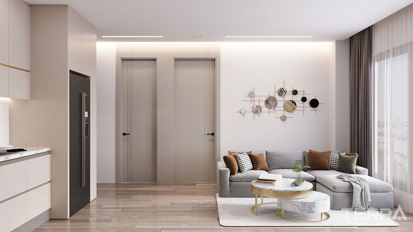New Apartments with Luxurious Interior Features in Altıntaş, Antalya - 100998