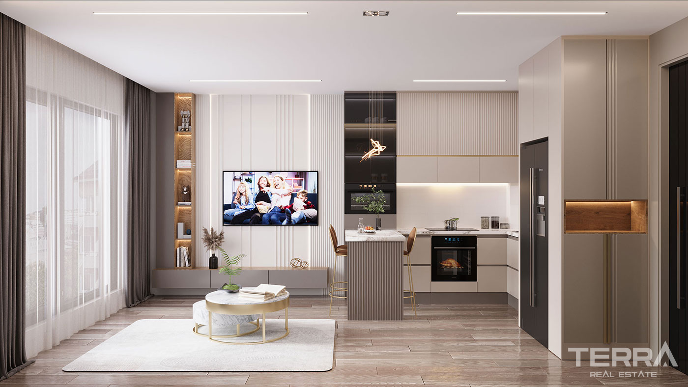 New Apartments with Luxurious Interior Features in Altıntaş, Antalya - 101003