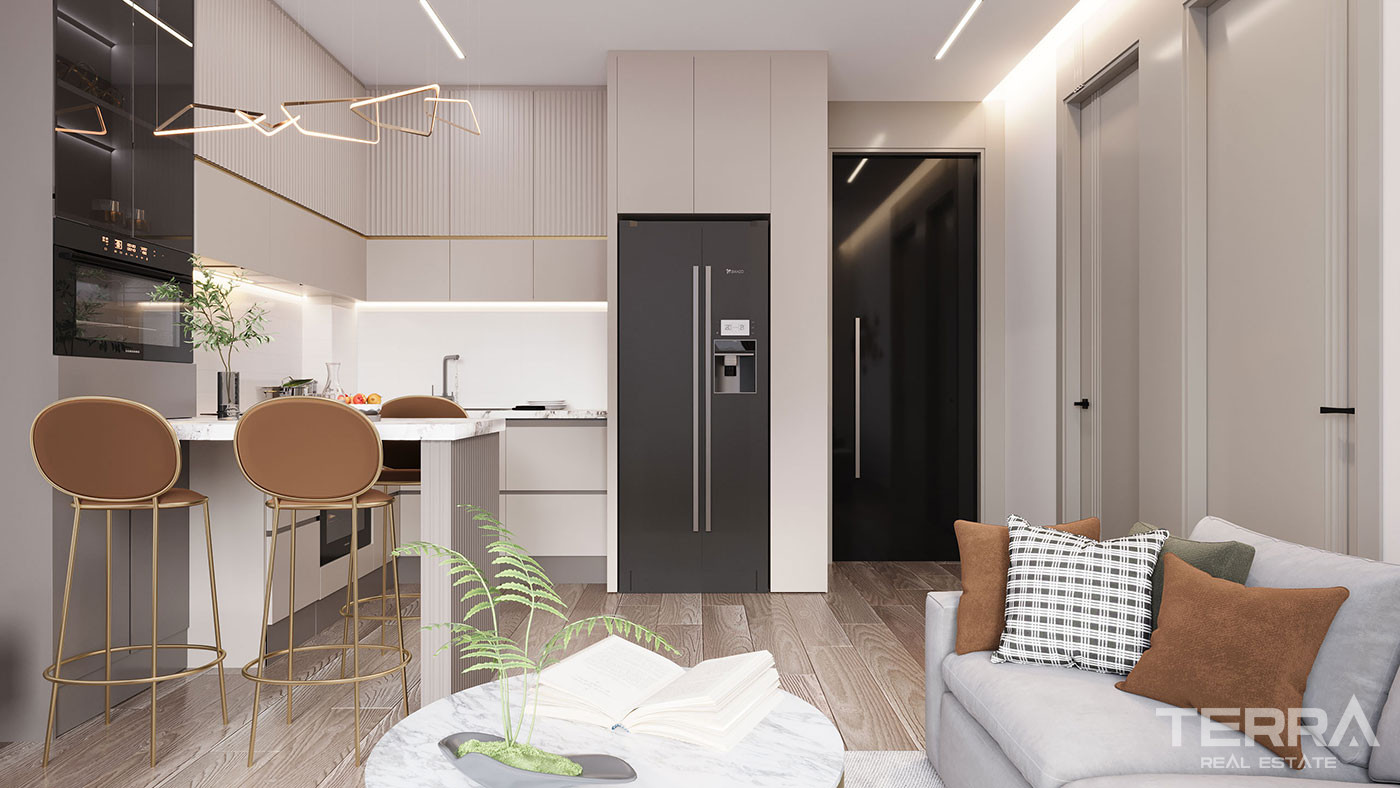 New Apartments with Luxurious Interior Features in Altıntaş, Antalya - 101005
