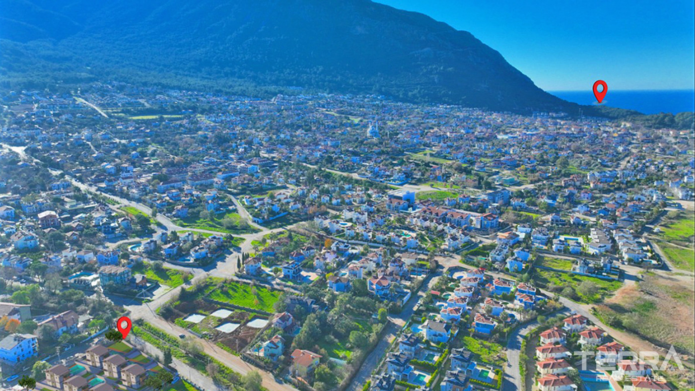 Luxurious Detached Villas in Fethiye with Citizenship Opportunity - 100965