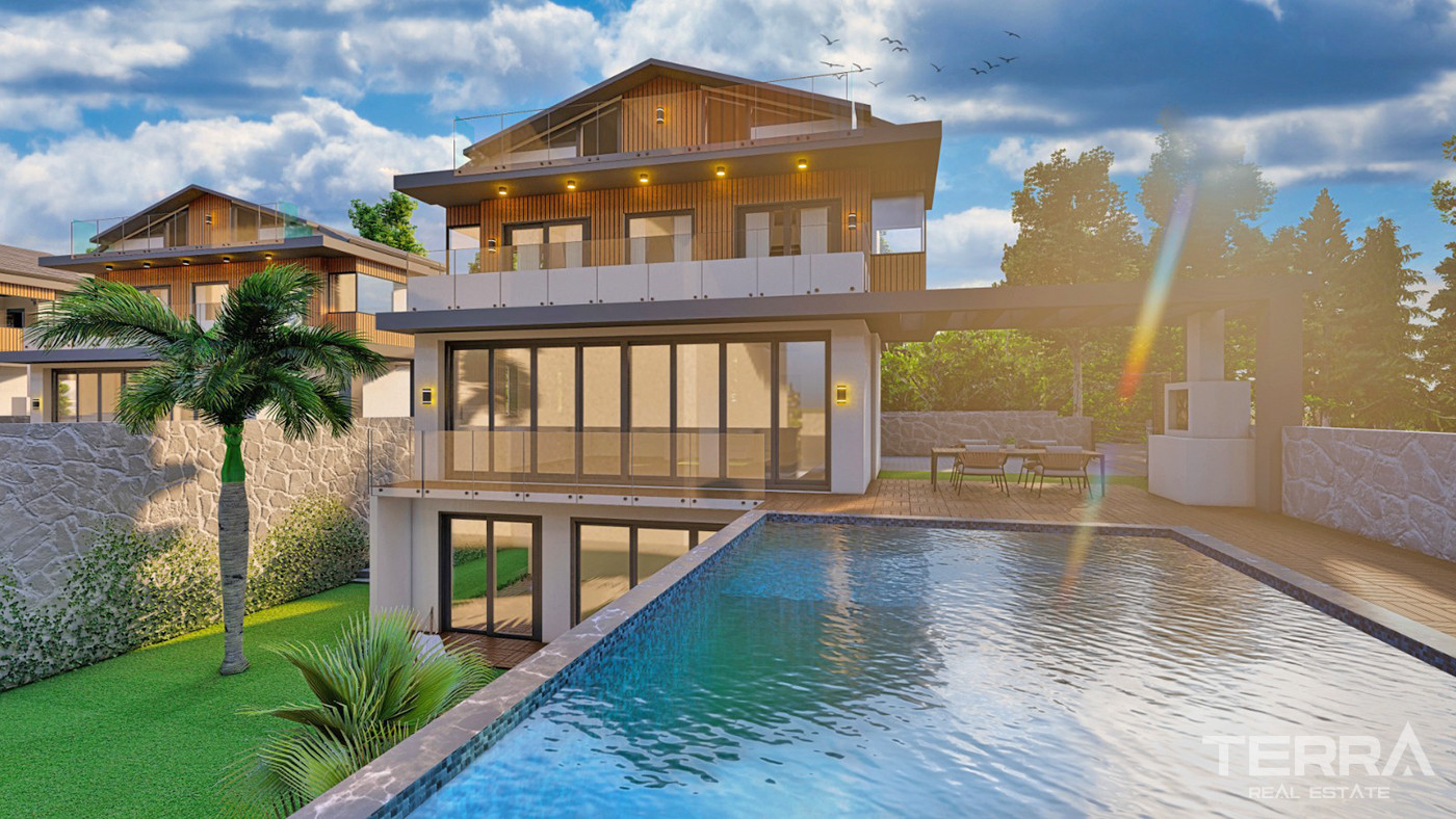 Luxurious Detached Villas in Fethiye with Citizenship Opportunity - 100979