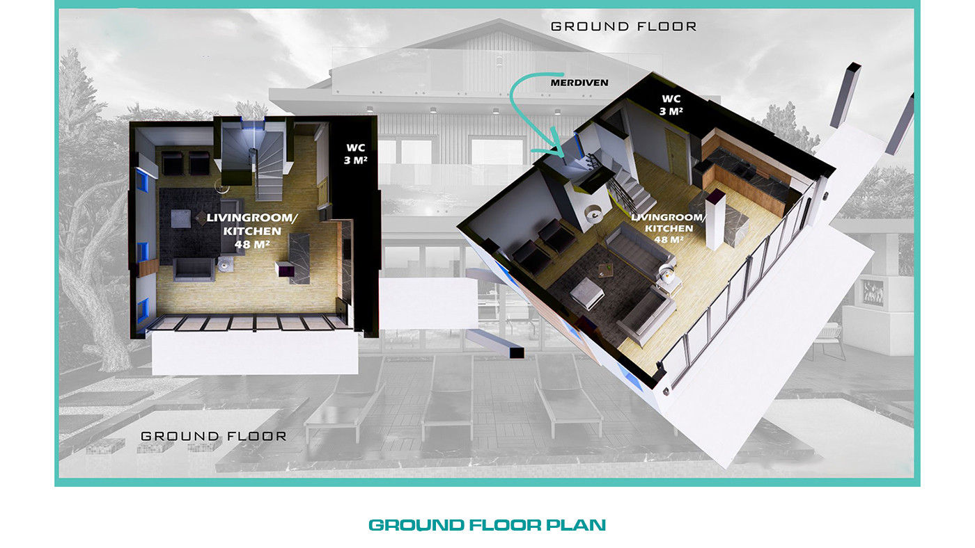 Luxurious Detached Villas in Fethiye with Citizenship Opportunity - 100981