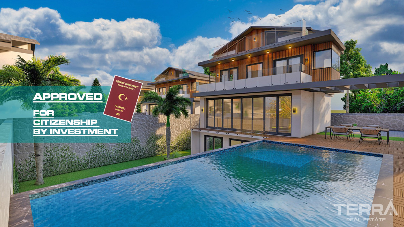 Luxurious Detached Villas in Fethiye with Citizenship Opportunity