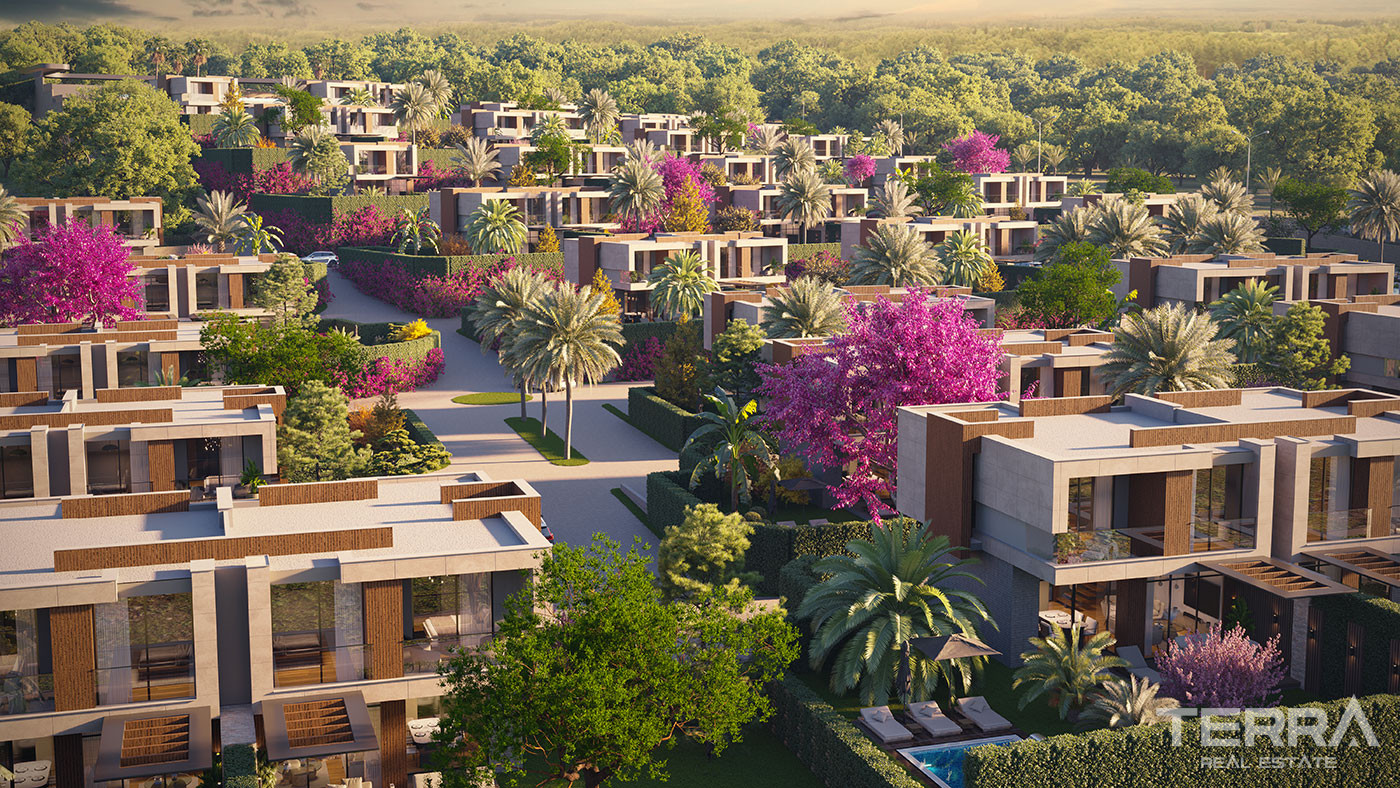 Semi-Detached Villas with Private Beach Access in Bodrum - 101173