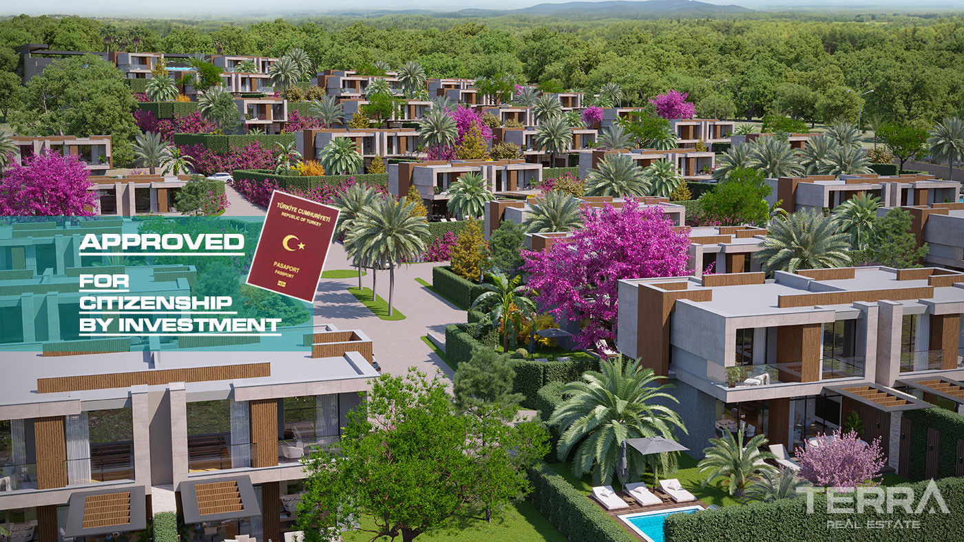 Semi-Detached Villas with Private Beach Access in Bodrum