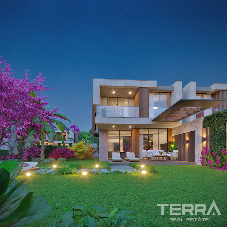 Semi-Detached Villas with Private Beach Access in Bodrum - 101177
