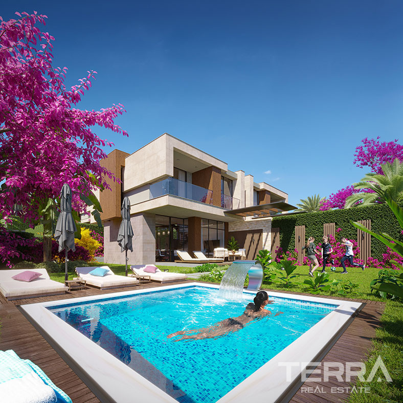 Semi-Detached Villas with Private Beach Access in Bodrum - 101178
