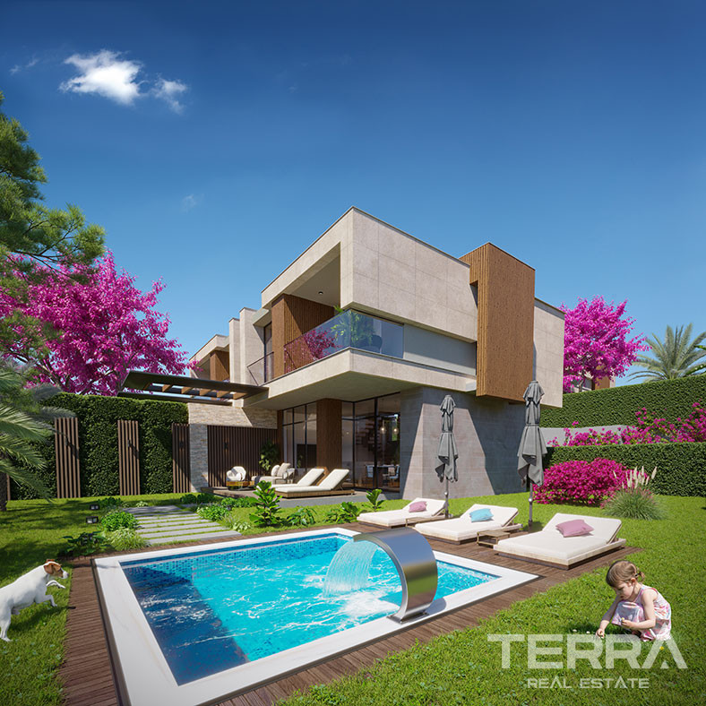 Semi-Detached Villas with Private Beach Access in Bodrum - 101180