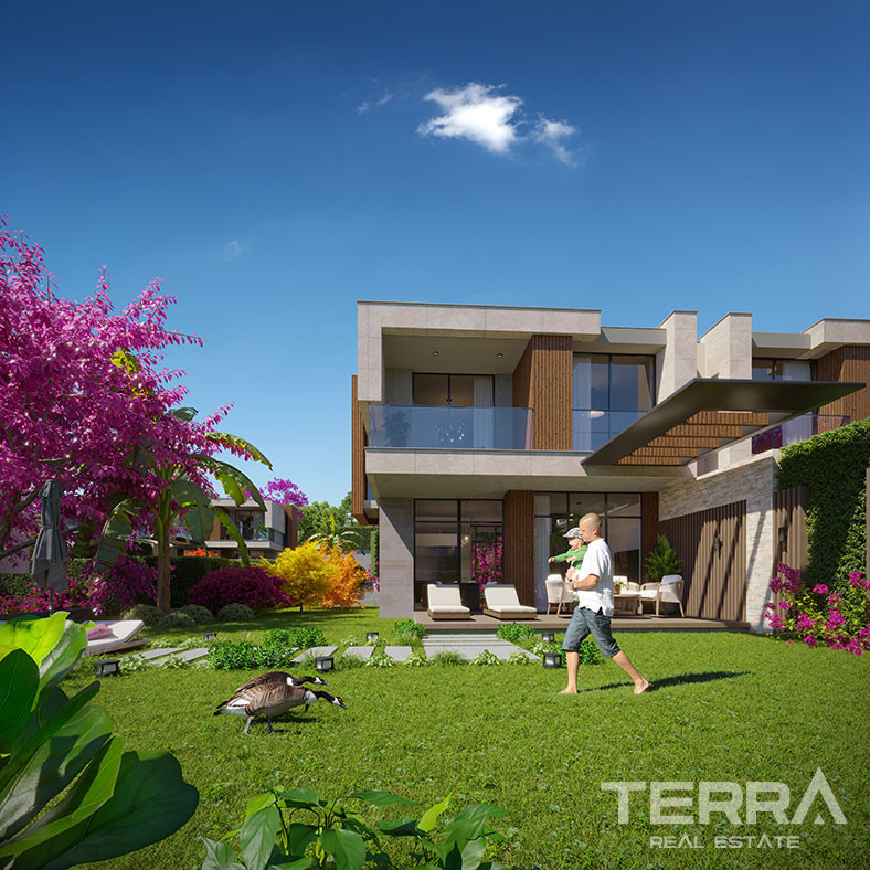 Semi-Detached Villas with Private Beach Access in Bodrum - 101181