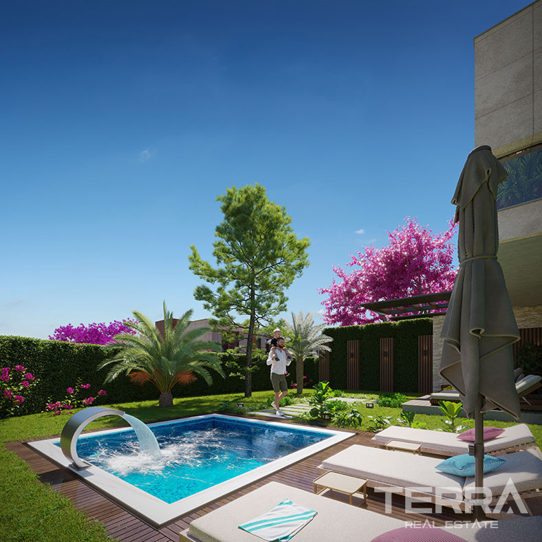 Semi-Detached Villas with Private Beach Access in Bodrum - 101185