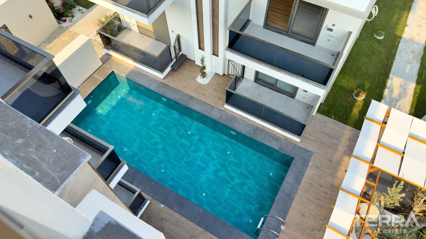 Stylish Key-Ready Apartments in a Complex with a Pool in Ilıca, Side - 101495
