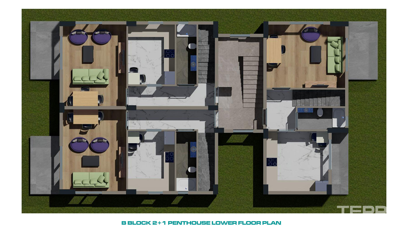 Stylish Key-Ready Apartments in a Complex with a Pool in Ilıca, Side - 101506