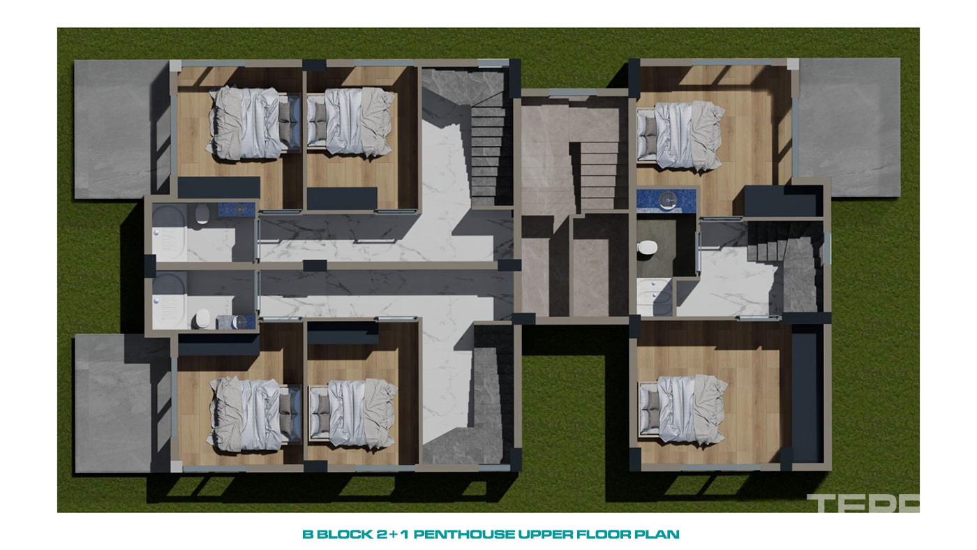 Stylish Key-Ready Apartments in a Complex with a Pool in Ilıca, Side - 101507