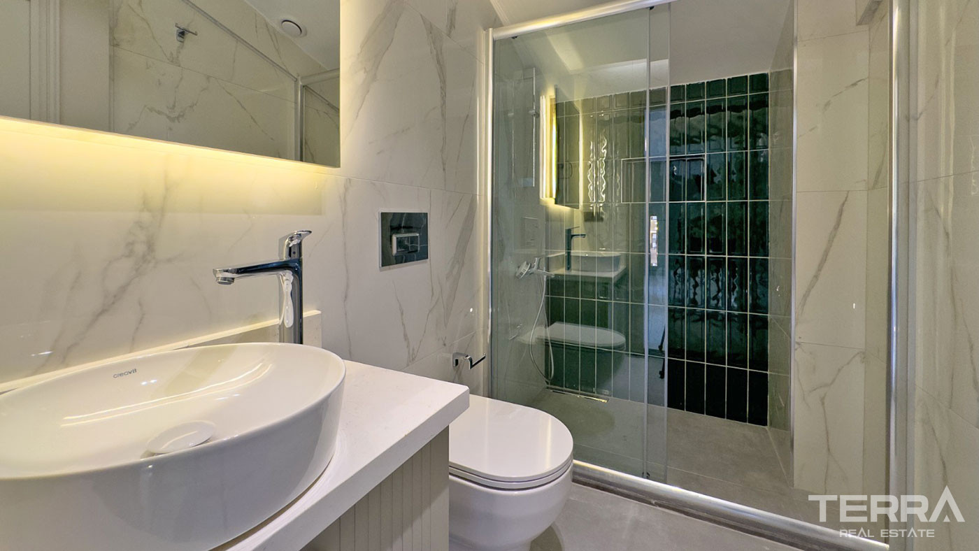 Stylish Key-Ready Apartments in a Complex with a Pool in Ilıca, Side - 101518