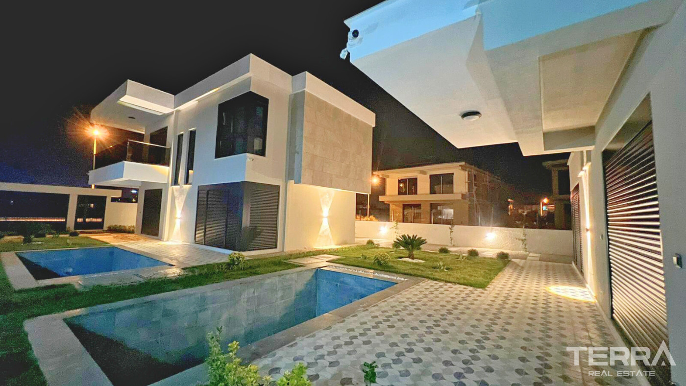 Key-Ready Villa in Evrenseki, Side – Private Pool & Parking Included - 101534