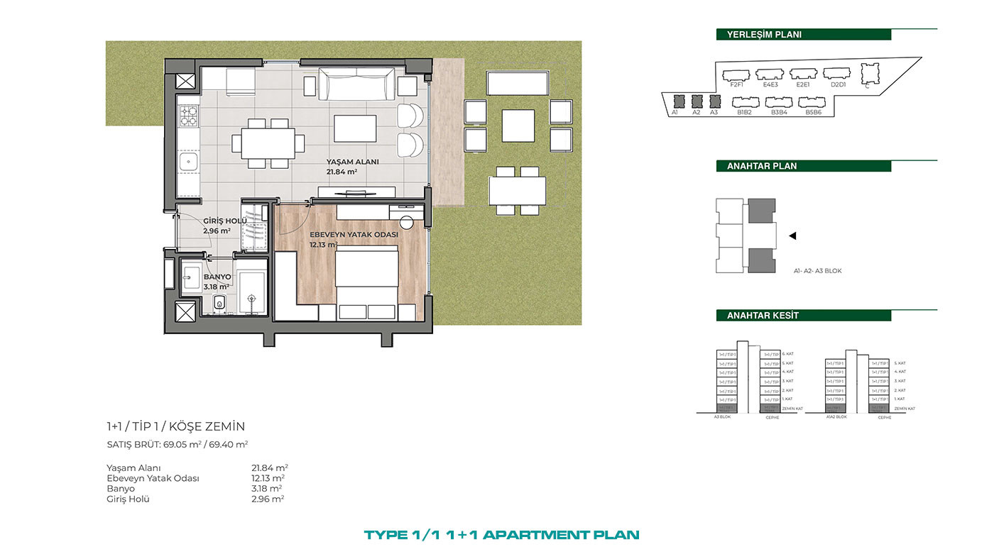 Apartments in a Family-Oriented Residence in Küçükçemece, İstanbul - 101581