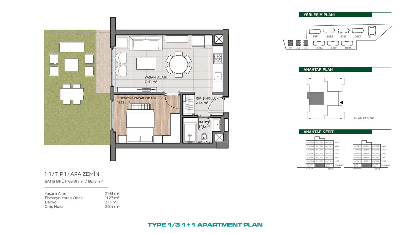 Apartments in a Family-Oriented Residence in Küçükçemece, İstanbul - 101584