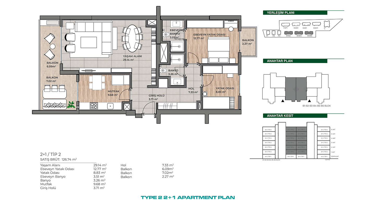 Apartments in a Family-Oriented Residence in Küçükçemece, İstanbul - 101585