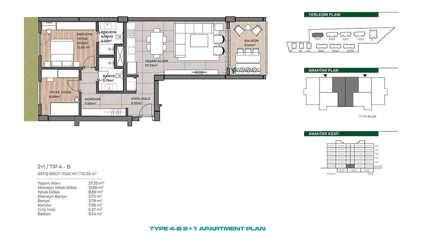 Apartments in a Family-Oriented Residence in Küçükçemece, İstanbul - 101588