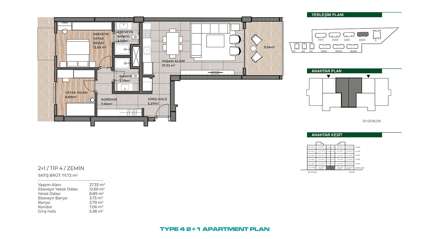 Apartments in a Family-Oriented Residence in Küçükçemece, İstanbul - 101589