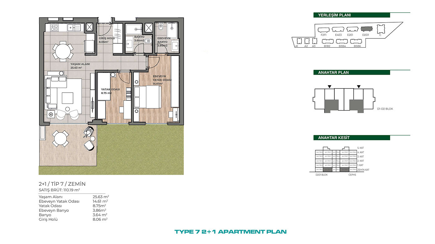Apartments in a Family-Oriented Residence in Küçükçemece, İstanbul - 101593