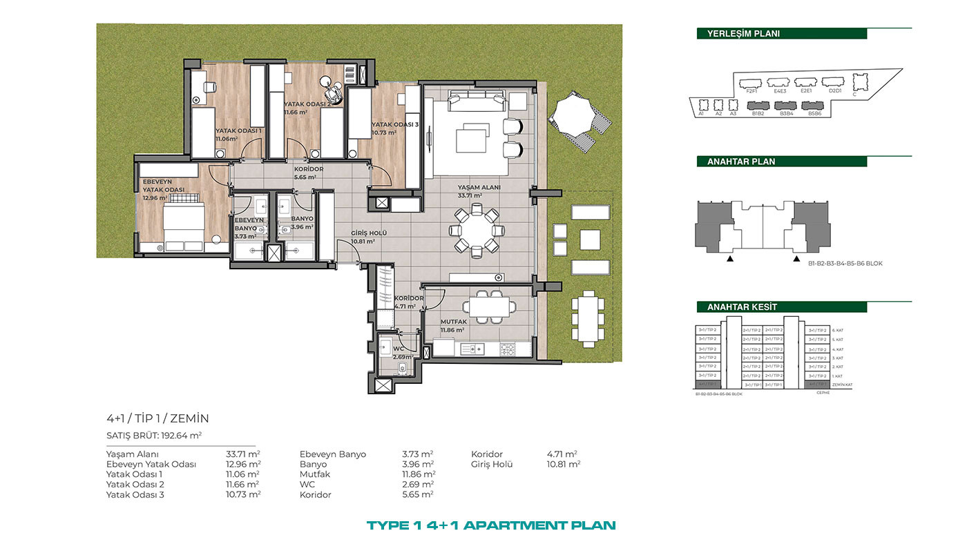 Apartments in a Family-Oriented Residence in Küçükçemece, İstanbul - 101605