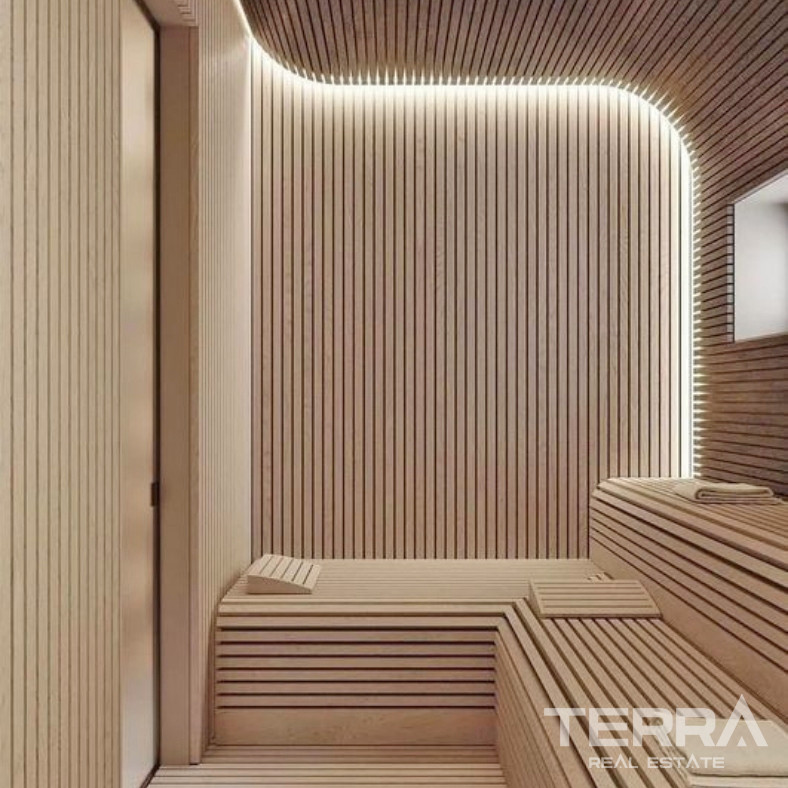 Central Apartments with Shared Pool and Modern Amenities in Alanya - 101552