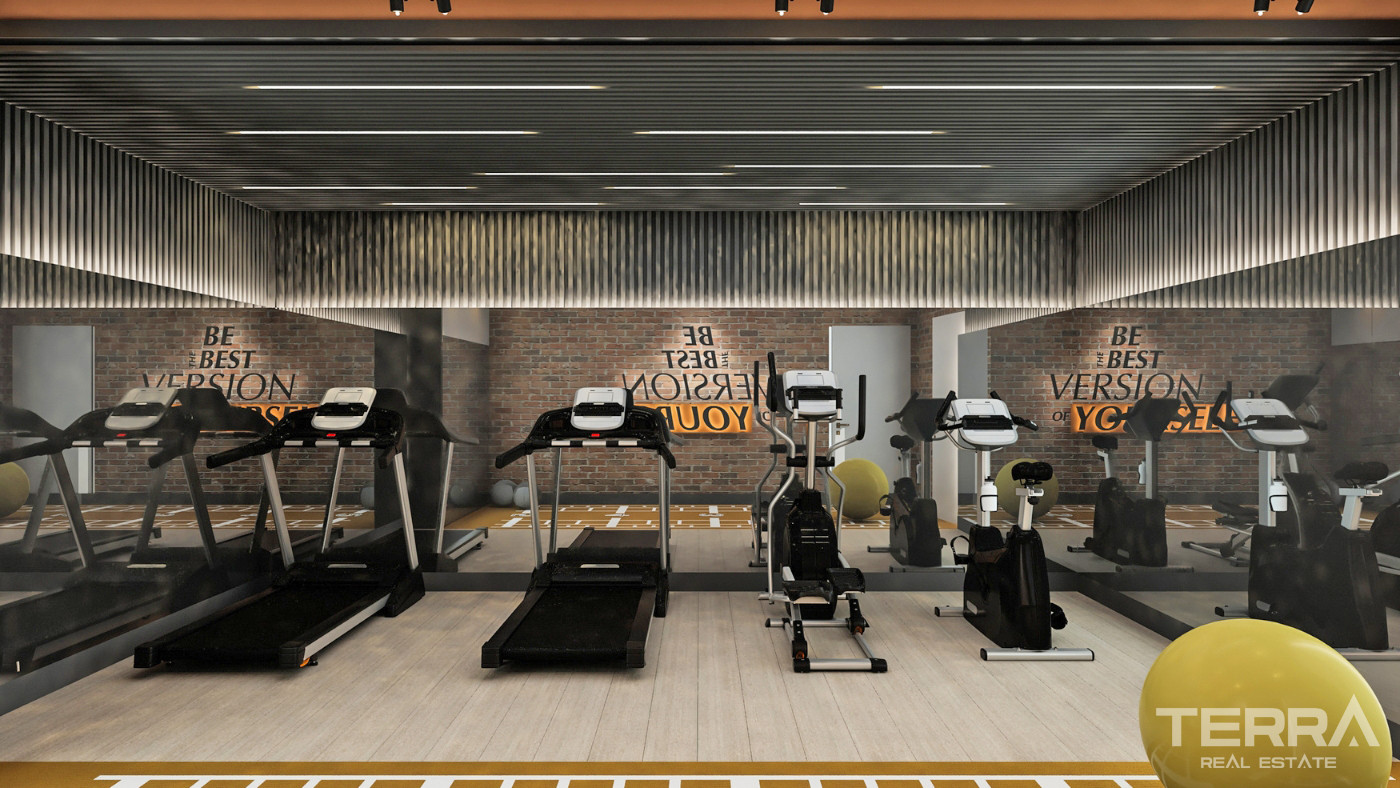 Central Apartments with Shared Pool and Modern Amenities in Alanya - 101561
