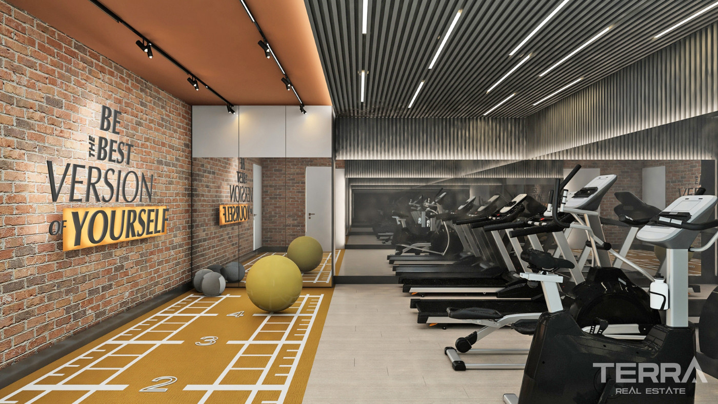 Central Apartments with Shared Pool and Modern Amenities in Alanya - 101562