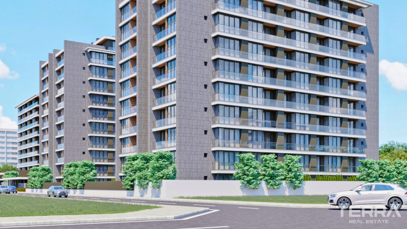 New Apartments in a Complex with Indoor Car Park in Altıntaş, Antalya - 101625
