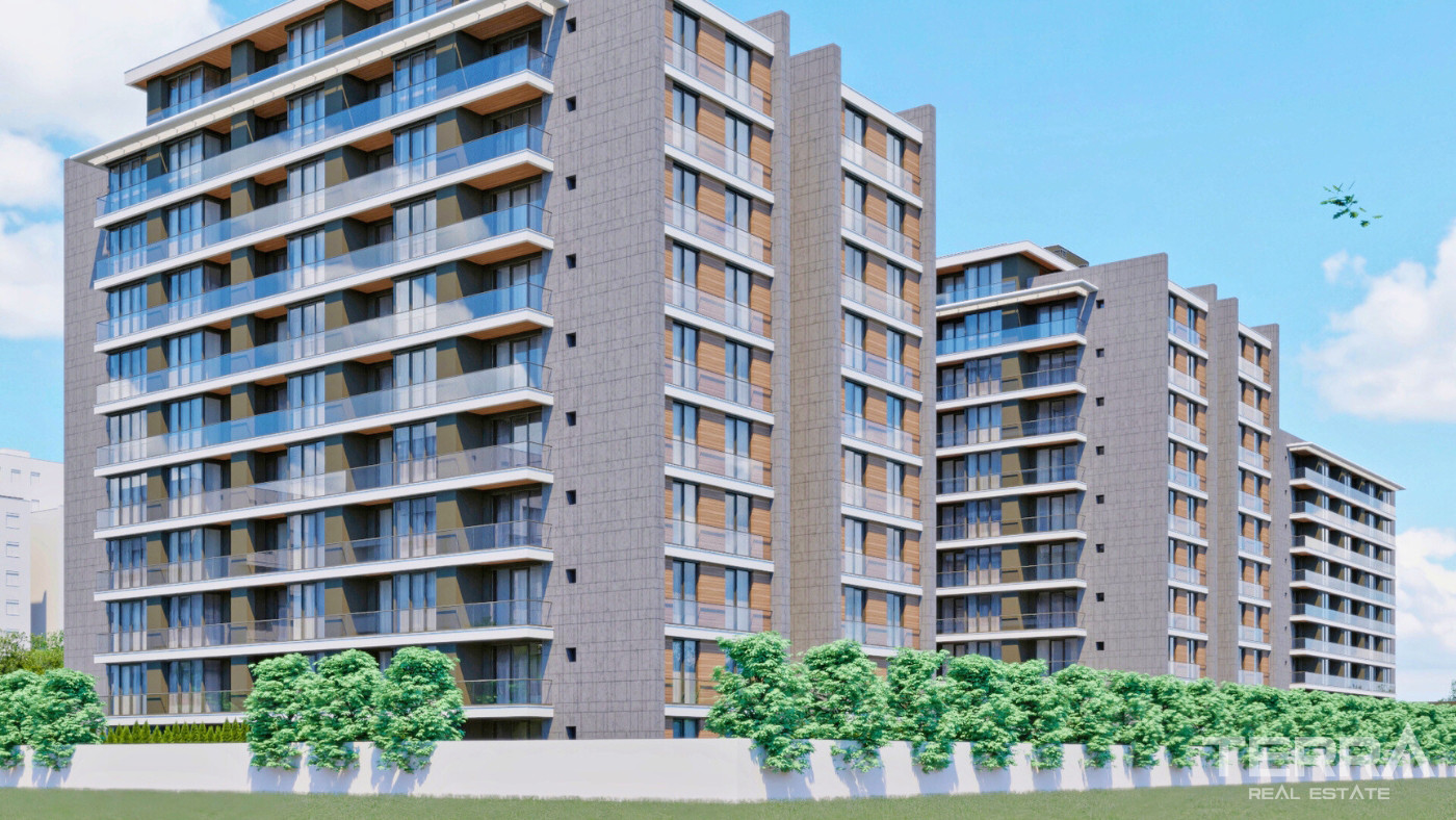 New Apartments in a Complex with Indoor Car Park in Altıntaş, Antalya - 101626