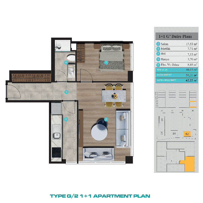 Smart Apartments Near Bağdat Avenue in Kadıköy, İstanbul - 101689
