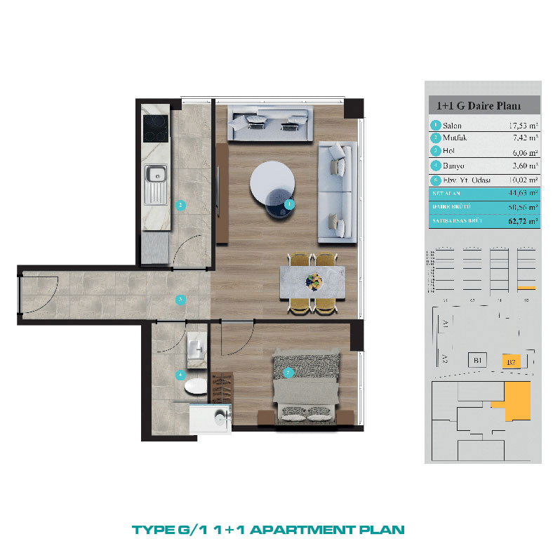 Smart Apartments Near Bağdat Avenue in Kadıköy, İstanbul - 101691