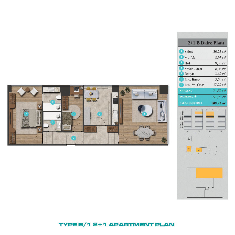 Smart Apartments Near Bağdat Avenue in Kadıköy, İstanbul - 101695