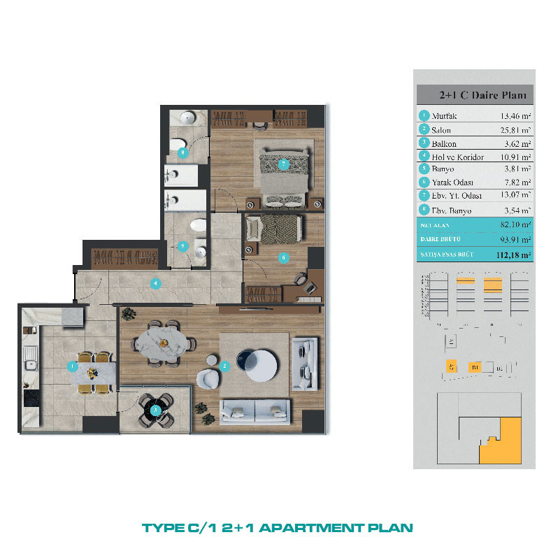 Smart Apartments Near Bağdat Avenue in Kadıköy, İstanbul - 101697