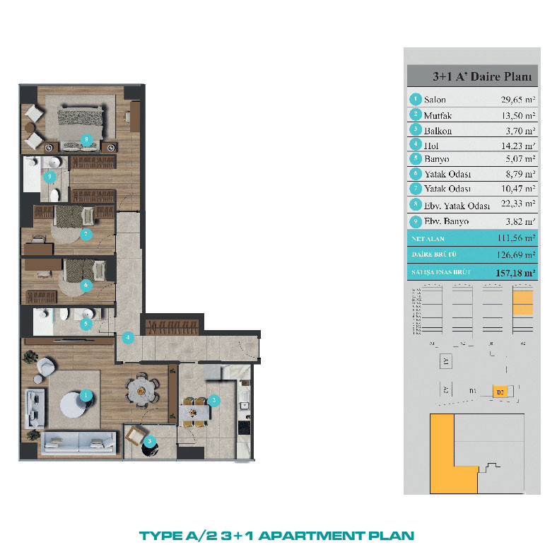 Smart Apartments Near Bağdat Avenue in Kadıköy, İstanbul - 101699