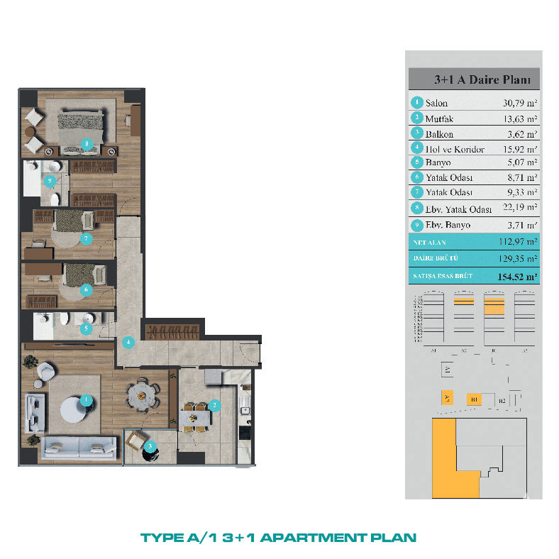 Smart Apartments Near Bağdat Avenue in Kadıköy, İstanbul - 101700