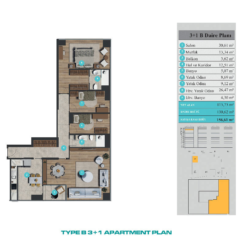 Smart Apartments Near Bağdat Avenue in Kadıköy, İstanbul - 101701