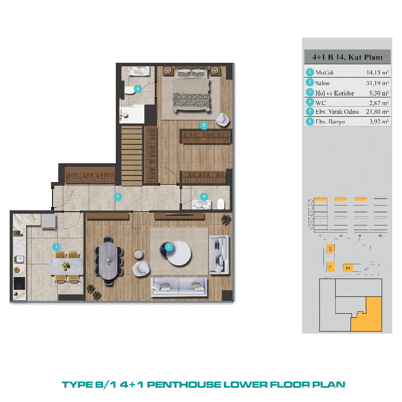Smart Apartments Near Bağdat Avenue in Kadıköy, İstanbul - 101709