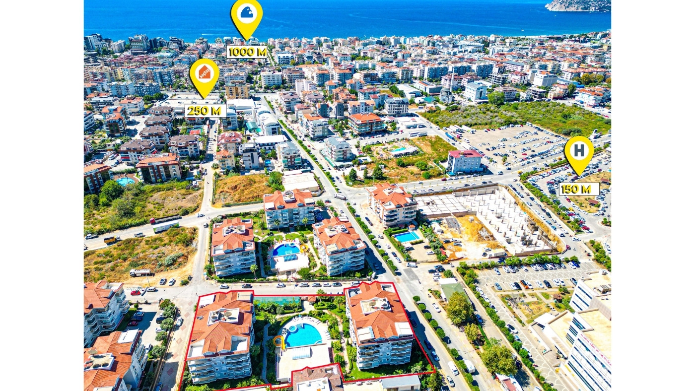 Apartments for Sale in Oba Crown 2, Alanya – Luxury Living in Oba - 101913