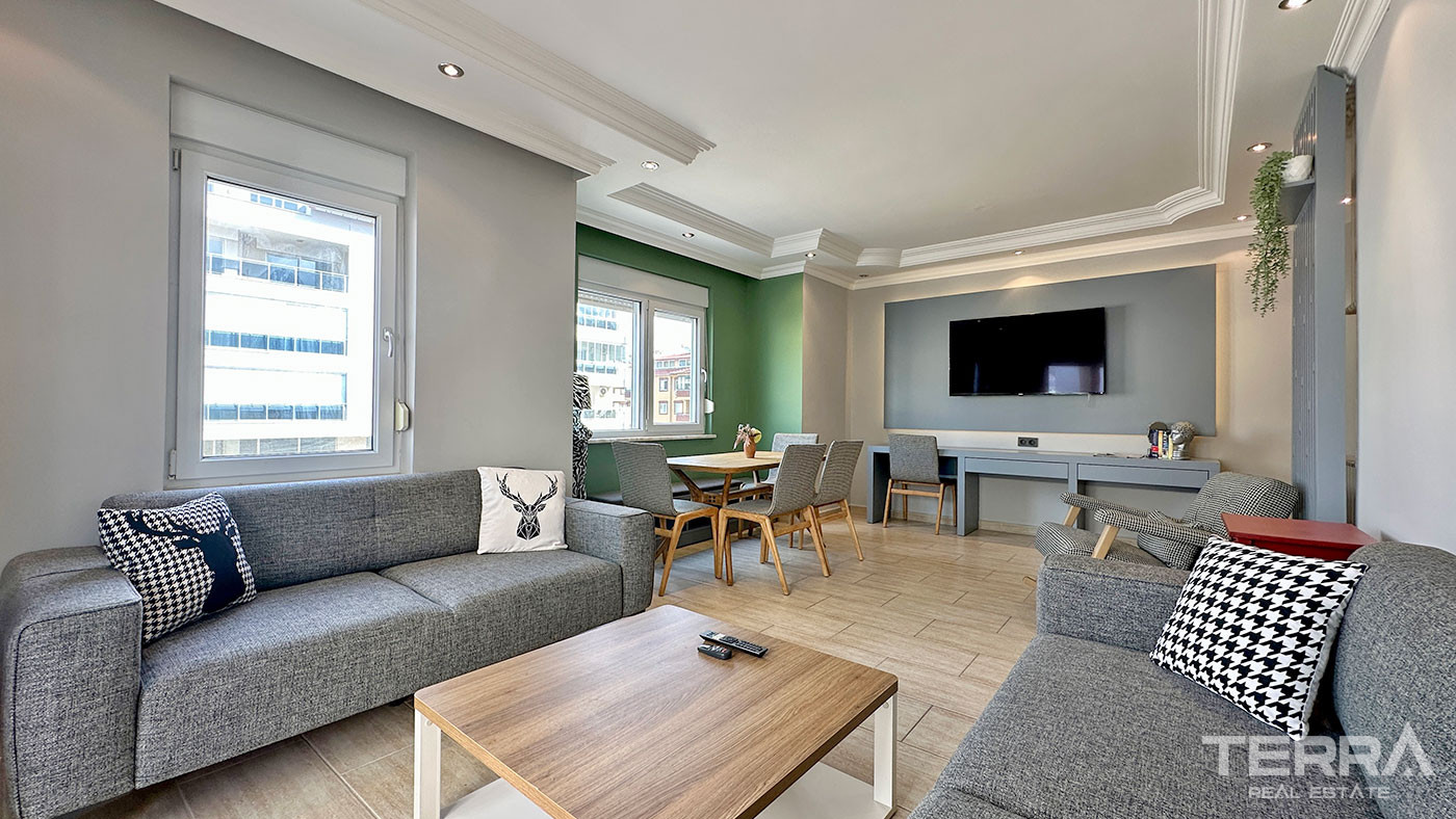 Club Uygun Sidar - Apartments for Sale in Alanya, Oba Center - 101860