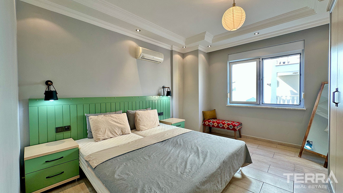Club Uygun Sidar - Apartments for Sale in Alanya, Oba Center - 101868