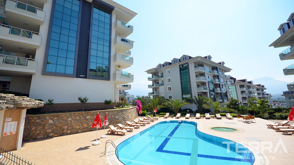 Olive City in Alanya Oba, 2-Zimmer-Wohnung zu verkaufen - 4781
