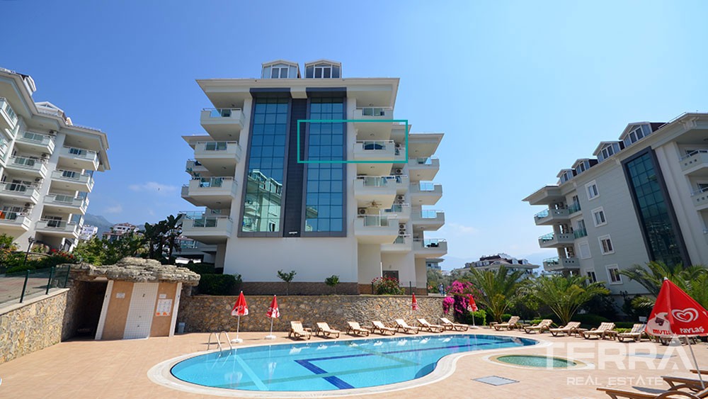 Olive City in Alanya Oba, 2-Zimmer-Wohnung zu verkaufen - 4788