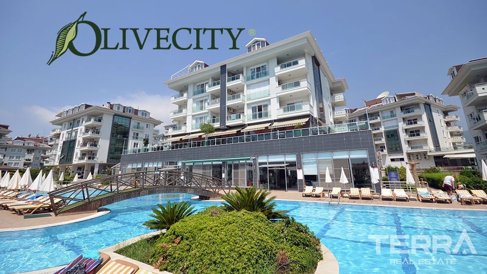 Olive City in Alanya Oba, 2 bedroom apartment for sale