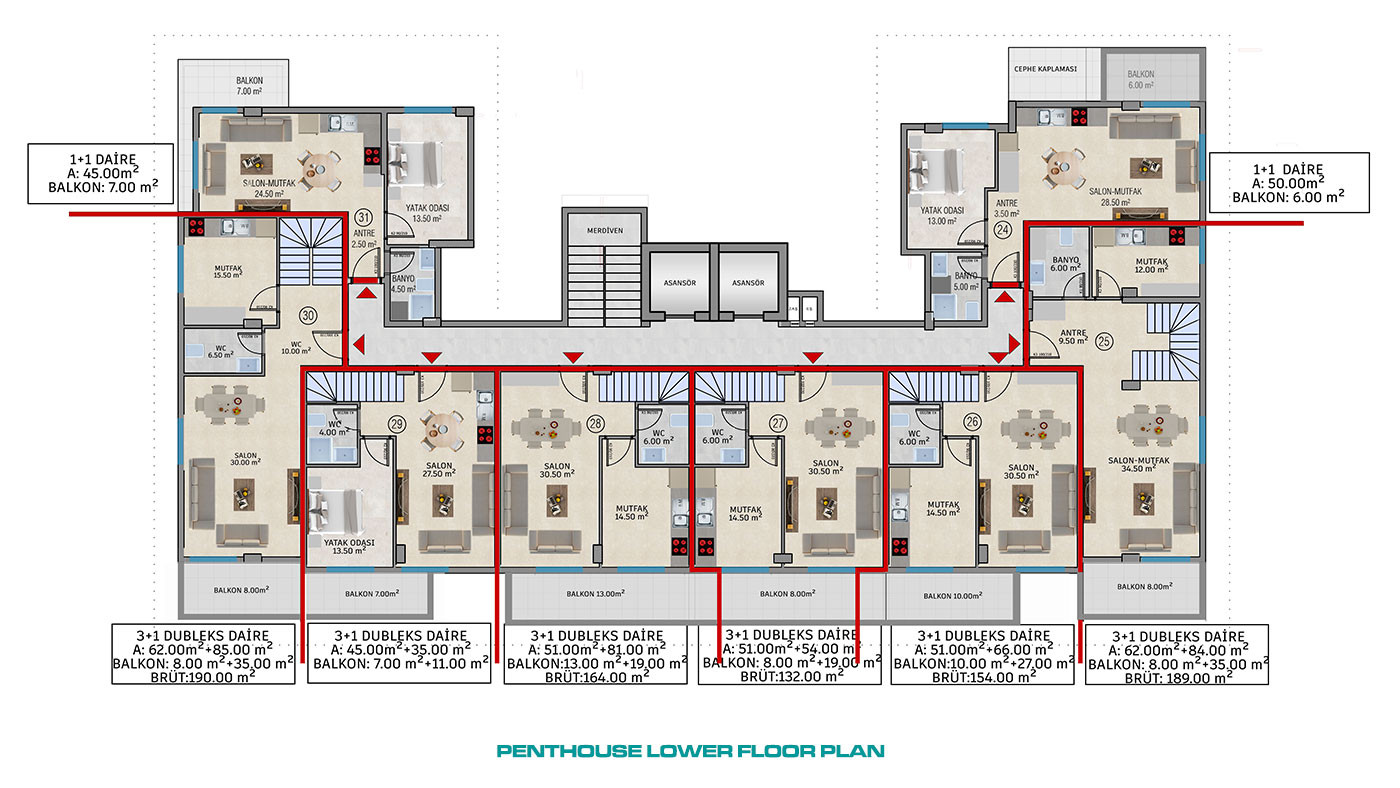 Contemporary Comfort with New Alanya Apartments Near Cleopatra Beach - 102126