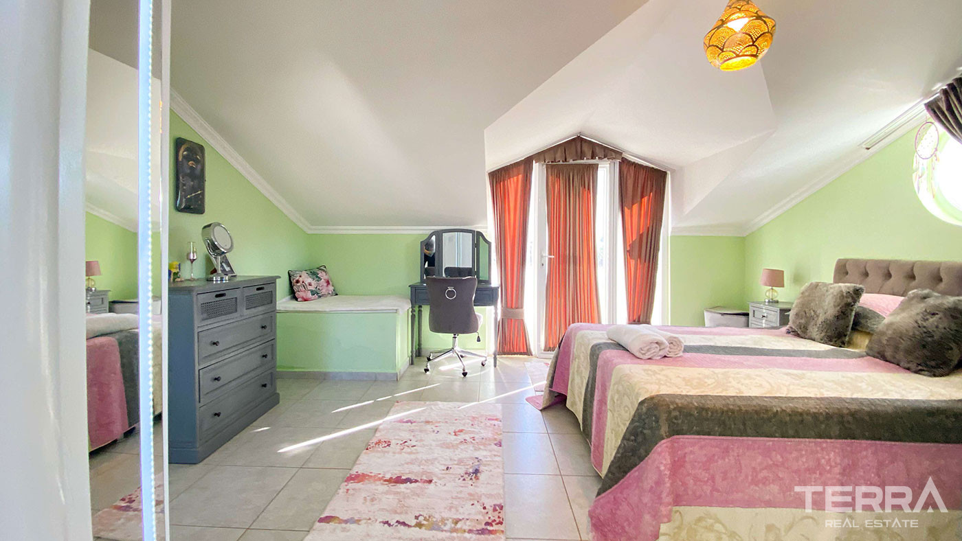 Furnished Villa with Mountain Views and a Pool in Hisarönü, Fethiye - 102357
