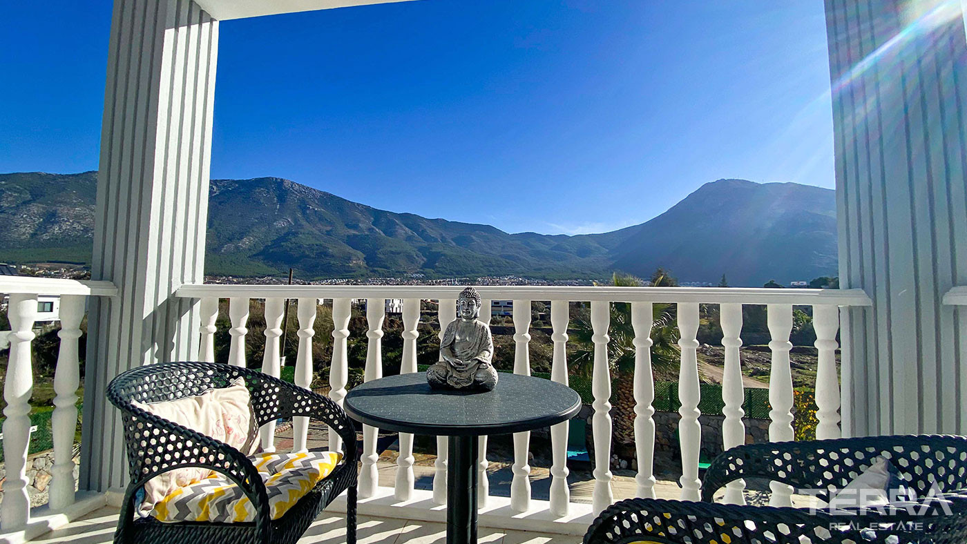Furnished Villa with Mountain Views and a Pool in Hisarönü, Fethiye - 102361