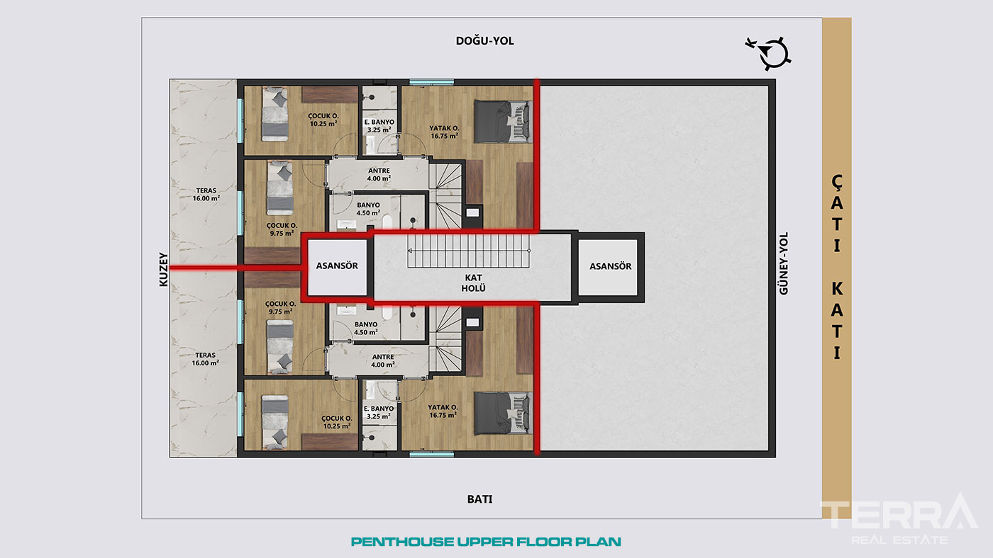 Modern Antalya Apartments Just Steps from City Center Conveniences - 102378