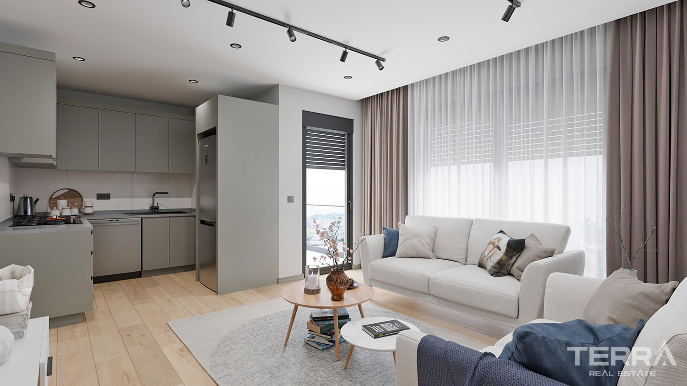Modern Antalya Apartments Just Steps from City Center Conveniences - 102384